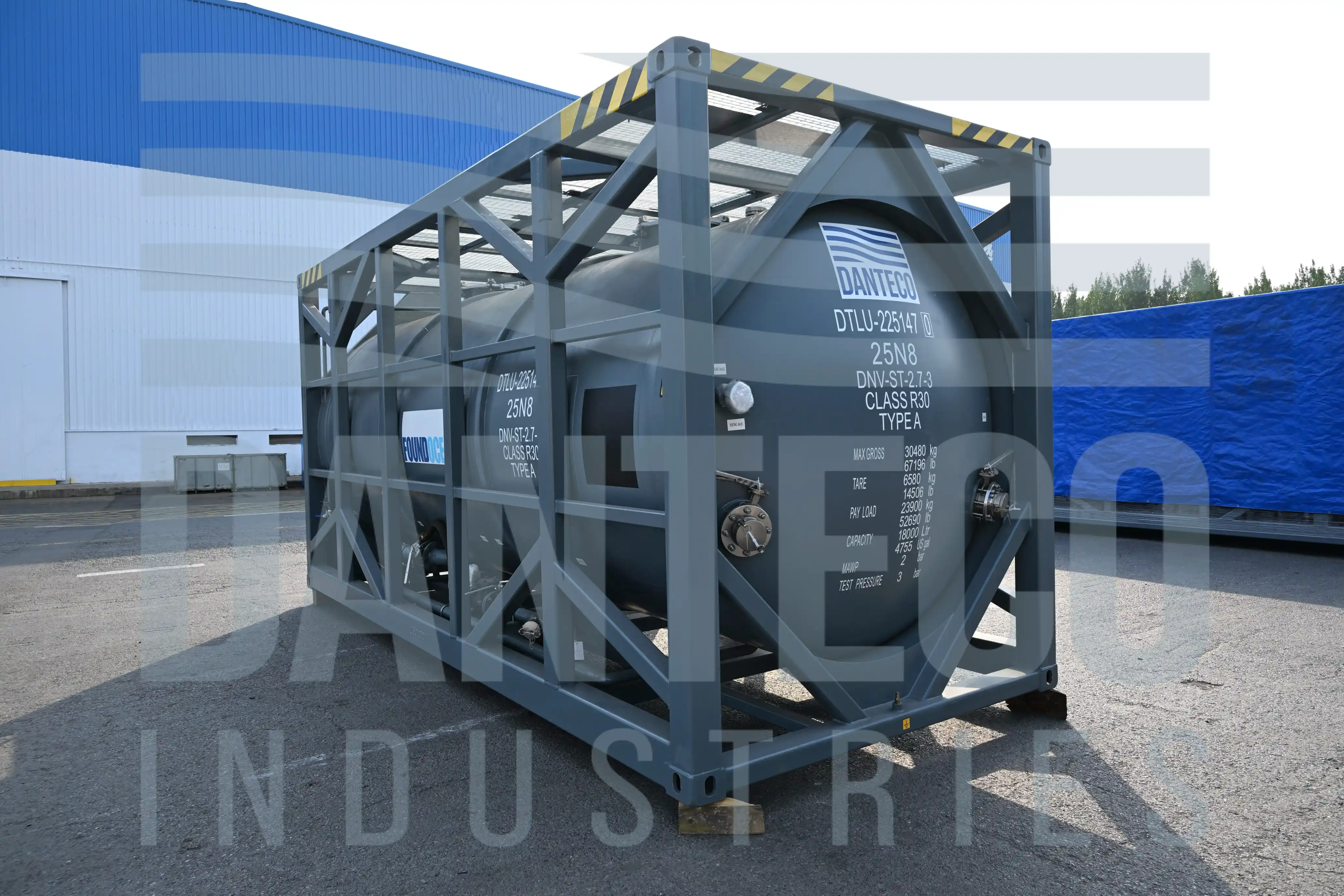 20FT Offshore Cement Silo Container DNV 2.7-1 and DNV 2.7-3