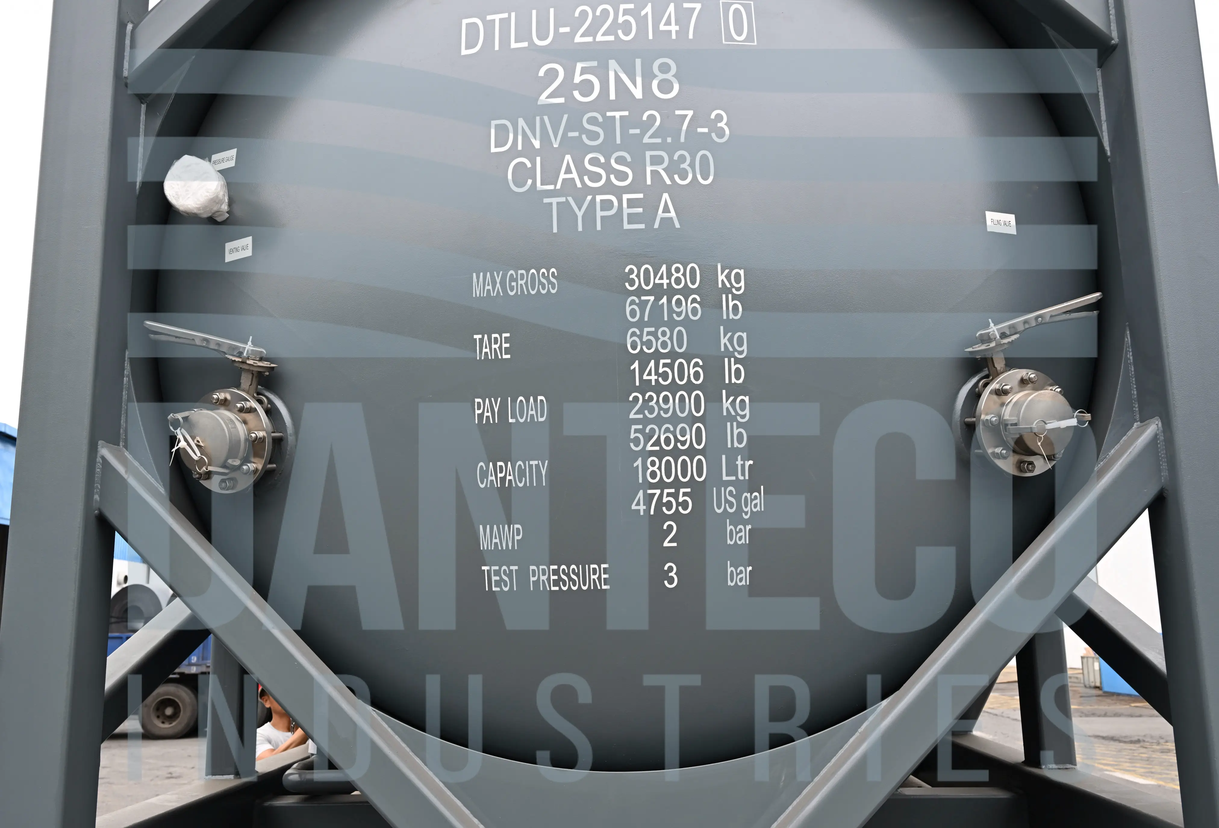 20FT Offshore Cement Silo Container DNV 2.7-1 and DNV 2.7-3