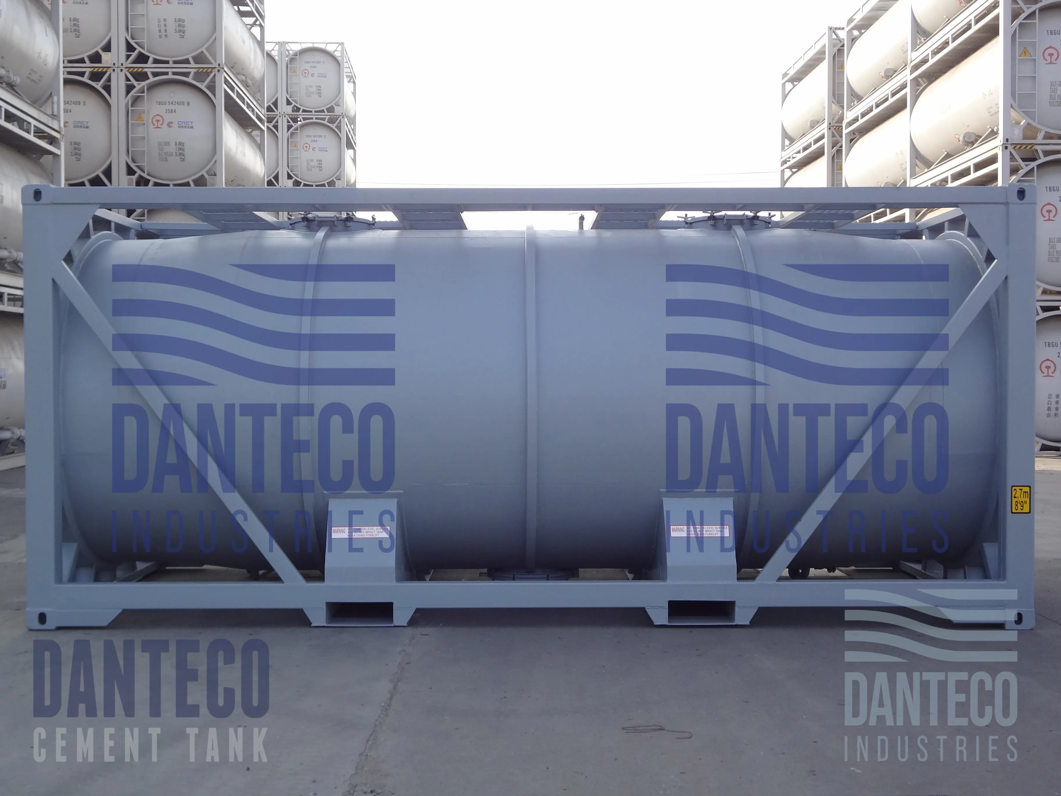 Dry Bulk Powder Tank Container
